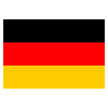 Almanya bayrak sembolü. Ulusal Almanya bayrağı. Vektör illüstrasyonu.