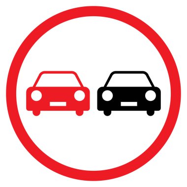 Sollama işareti yok. Beyaz arkaplan üzerinde izole edilmiş yol trafik işareti simgesi vektörü yok 