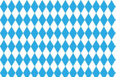Mavi Ekim Festivali geçmişi. Oktoberfest Bavyera deseni. Oktoberfest duvar kağıdı. Vektör illüstrasyonu