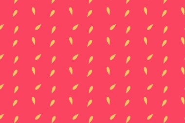 Kusursuz çilek deseni. Çilekli duvar kağıdı. Çilek arkaplanı. Vektör illüstrasyonu