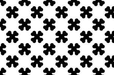 Crossed dog bones pattern . Dog bones wallpaper . Vector illustration clipart