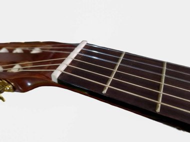 Eski klasik gitar kapatmak kadar ayrıntı