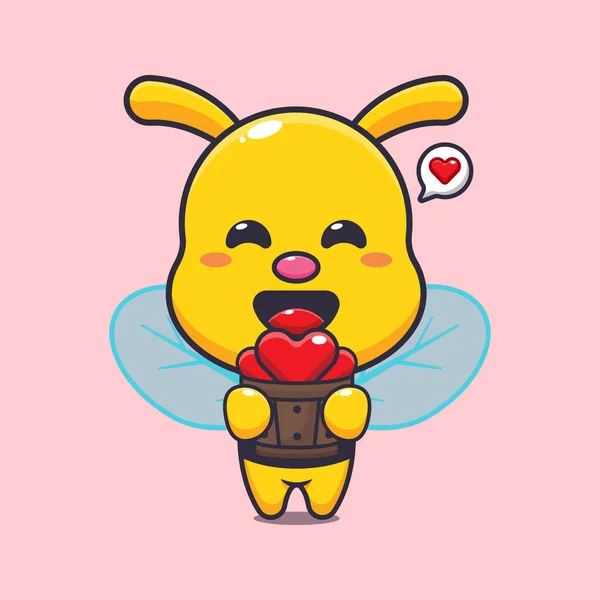 Tahta kovada aşk tutan sevimli arı. 