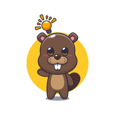 Kunduz maskotu karakter çizimi bir fikir edinin..