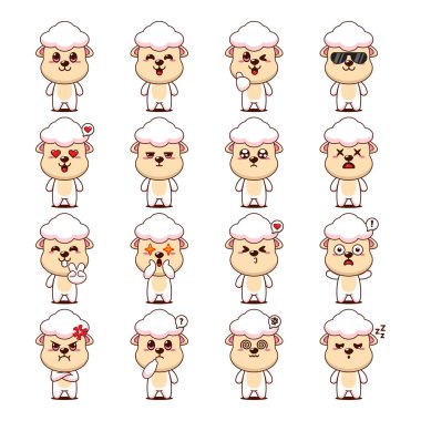 Şirin Koyun Çizgi Filmi Maskot Karakteri Çizimi