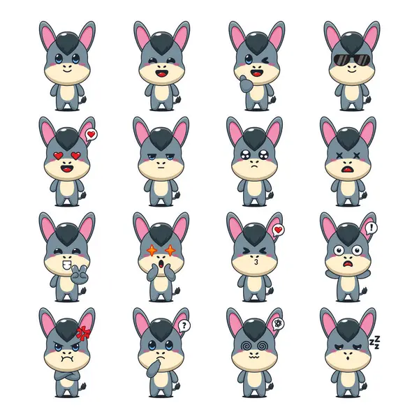 Şirin Eşek Çizgi Filmi Maskot Karakteri Çizimi