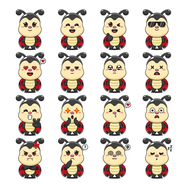 Şirin Uğurböceği Çizgi Film Maskot Karakteri Çizimi