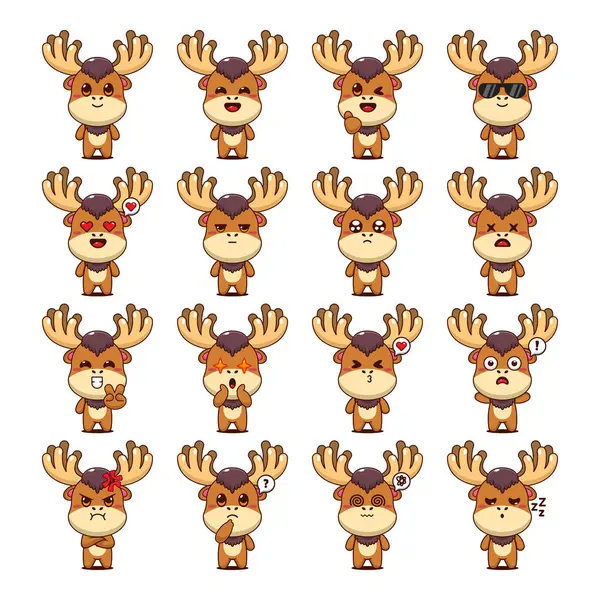 Şirin Geyik Çizgi Filmi Maskot Karakteri Çizimi