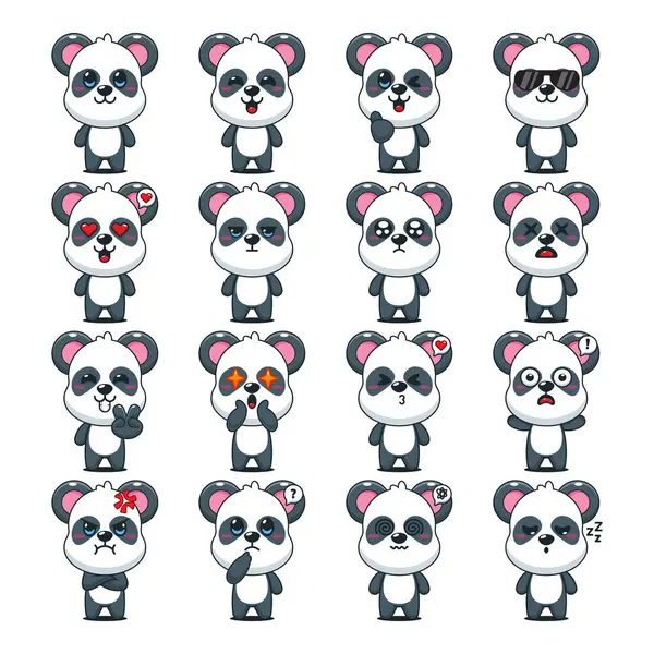 Şirin Panda Çizgi Filmi Maskot Karakteri Çizimi