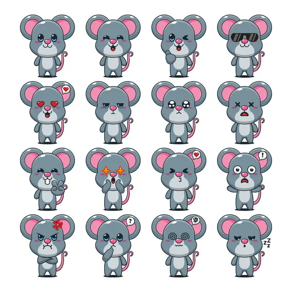 Şirin Fare Çizgi Filmi Maskot Karakteri Çizimi