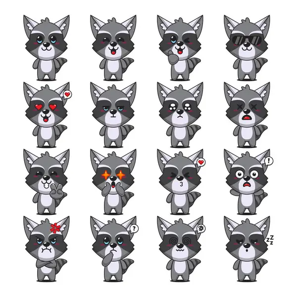 Şirin Rakun Çizgi Filmi Maskot Karakteri Çizimi