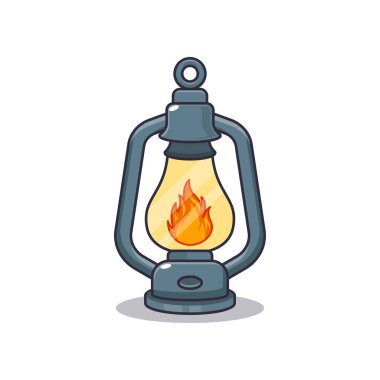 Kamp fenerinin karikatür çizimi