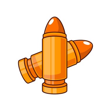 mermilerin karikatür vektör çizimi