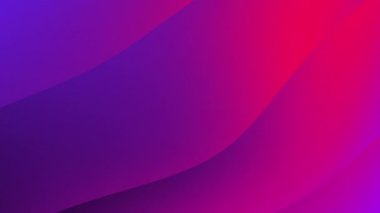 Abstract 3d blue and pink twisted wavy animation.