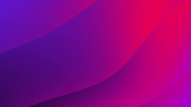 Abstract Blue Pink Twisted Wavy Animation — Stockvideo