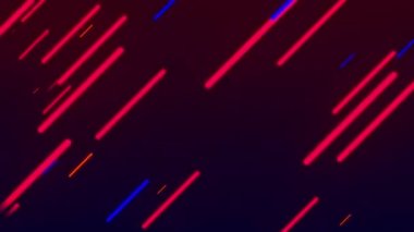 Neon glowing Lines Background Seamless Loop animation.