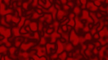 Kırmızı renk soyut sıvı arkaplan canlandırması.