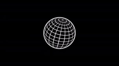 İş stratejisinin beş aşaması ve ilerleme bilgi grafiği animasyonu.