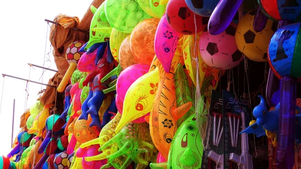 Closeup Shot Colorful Toys — Stock Photo, Image