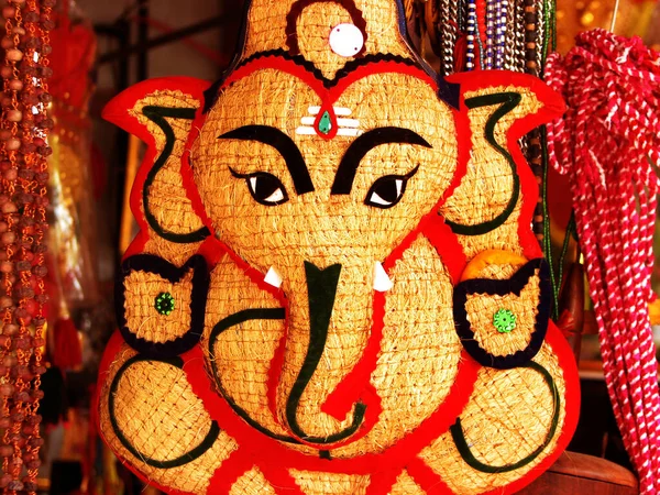 Διακοσμητικό Έργο Χειροτεχνίας Του Λόρδου Ganesha — Φωτογραφία Αρχείου