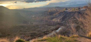 Sunrise at Virgin River Canyon