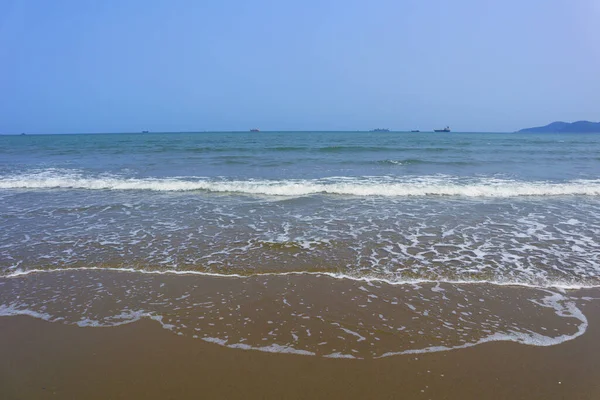 Contexto Praia Mar Tropical Temporada Verão — Fotografia de Stock