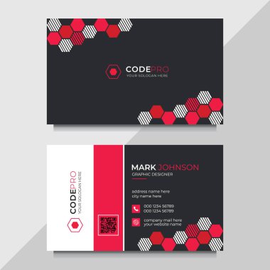 kurumsal kartvizit tasarım şablonu