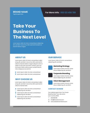 kurumsal broşür tasarım şablonu