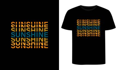 Summer Tişört Tasarımı, Typography Summer Tişört Tasarımı