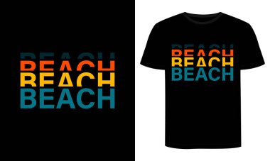 Summer Tişört Tasarımı, Typography Summer Tişört Tasarımı