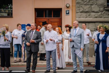  27 Ulusal Şarkı ve Dans Festivali, Başkent Riga 'da festival açılış töreni