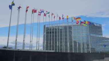 Strasbourg, Fransa 14 Mart 2023 - Strazburg, Fransa 'da Avrupa Parlamentosu' nda Genel Kurul 