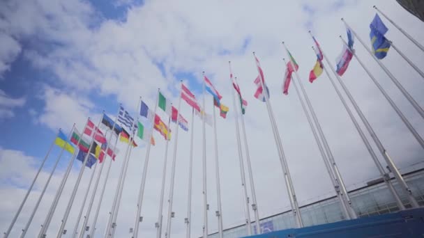Στρασβούργο Γαλλία Μαρτίου 2023 Σύνοδος Ολομέλειας Του Ευρωπαϊκού Κοινοβουλίου Στο — Αρχείο Βίντεο