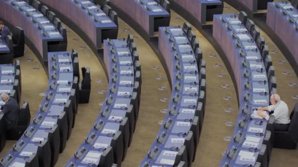 Straatsburg Maart 2023 Zitting Van Het Europees Parlement Straatsburg Frankrijk — Stockvideo