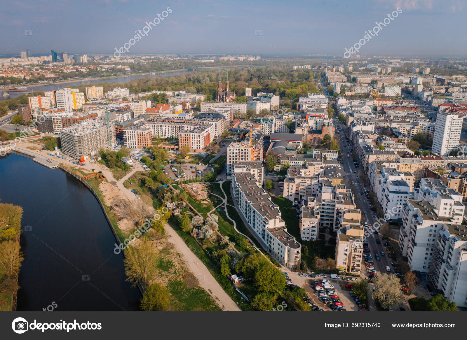 Elevated View Apartments Warsaw Stock Photo by ©sarelainens@gmail.com ...