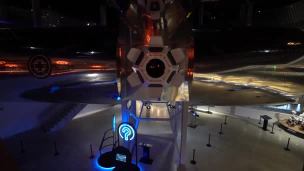 Uzay Öğrenme Merkezi Nin Ana Görevi Çocukların Bilim Mühendislik Teknoloji — Stok video