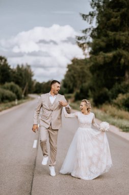 Valmiera, Letonya - 10 Ağustos 2023 -