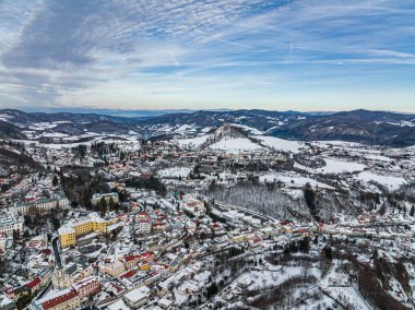 Centrum mesta v Banskej Stiavnici, Slovakia