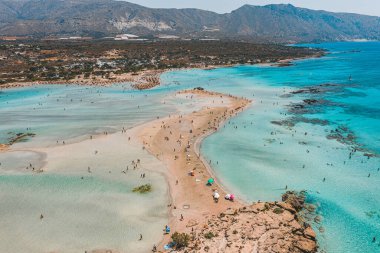 Elafonisi Beach in Crete, Greece clipart