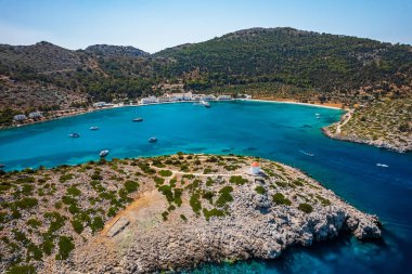 Panormitis in Symi Island, Greece