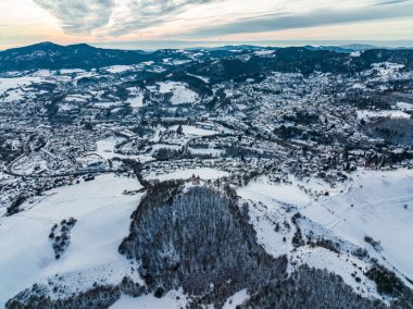 Centrum mesta v Banskej Stiavnici, Slovakia