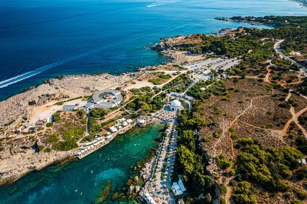 希腊罗得岛的卡利西亚泉 — 图库照片