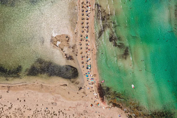 Balos Strand Beton Griechenland — Stockfoto