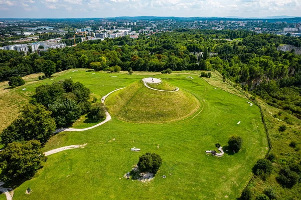 Kosciuszko Mound Krakow Poland — Stock Photo, Image