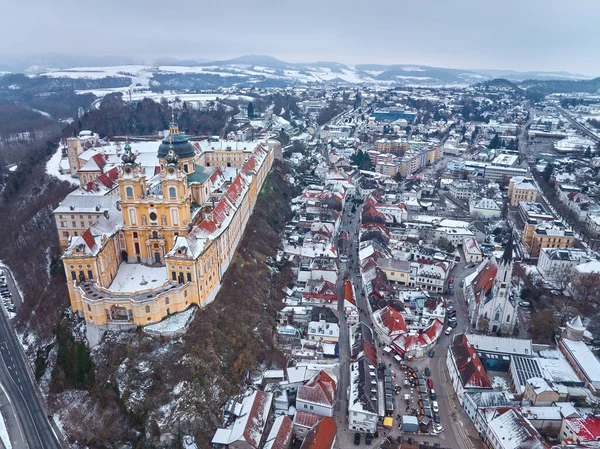 Старый Город Мелк Австрия — стоковое фото