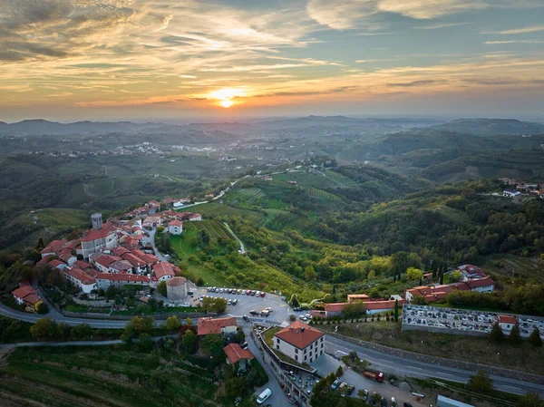 Slovenya 'da Smartno' da Günbatımı