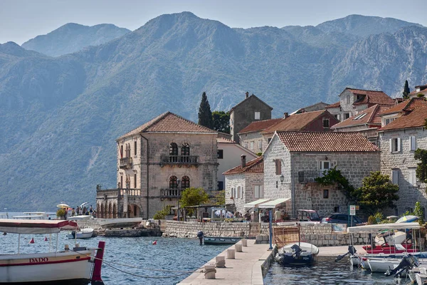Cidade Perast Montenegro — Fotografia de Stock