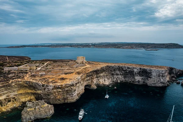 Island Comino Malta Background — Stock Photo, Image