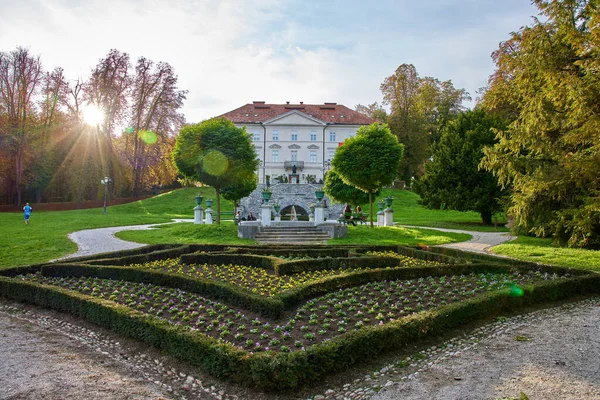 Ljubljanas Arkitektur Slovenien Europa — Stockfoto