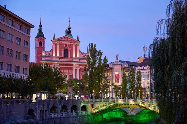 stock image Architecture of Ljubljana in Slovenia, Europe